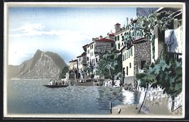 Gandria /Lago di Lugano, Panorama, 1927