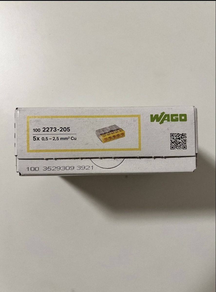 Wago Componenti elettronici: Wago Steckklemme 5L – Nuovo e nell'imballaggio originale da Luzern venduto da Elektrogut 2