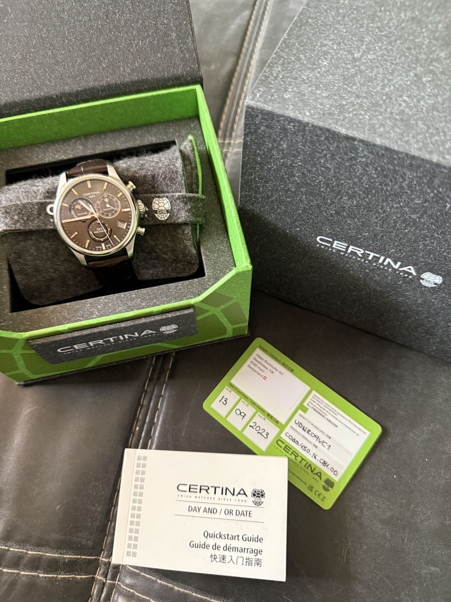 Certina Orologi: Certina DS 8 Percidrive Moonphase – Nuovo (secondo la descrizione) da Sachseln venduto da TsuaRi 1
