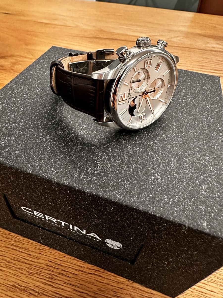 Certina Orologi: Certina DS-8 Chrono Moonphase – Usato da Benken SG venduto da Malou1 2