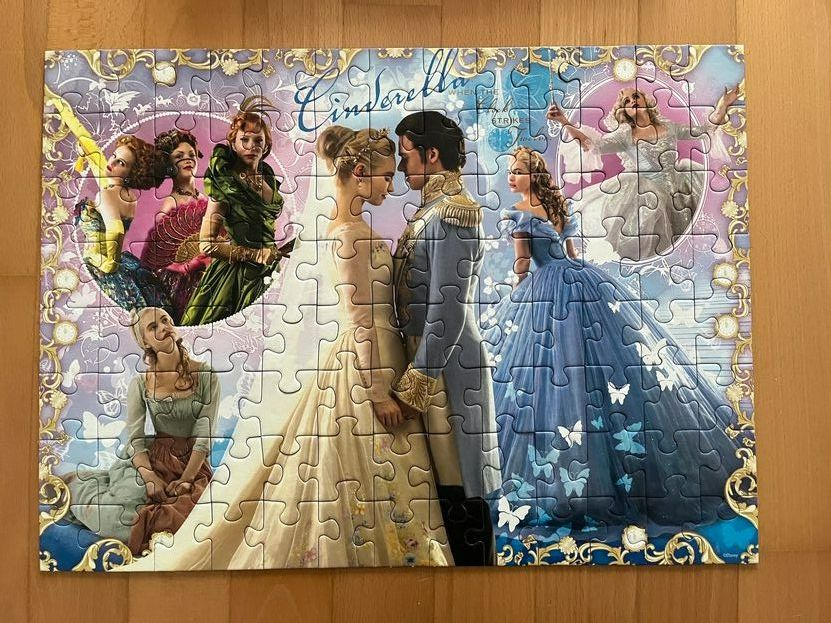 Disney Puzzles: 4 Prinzessinen-Puzzles "Disney" – Gebraucht aus Muttenz von Juvenile33 3