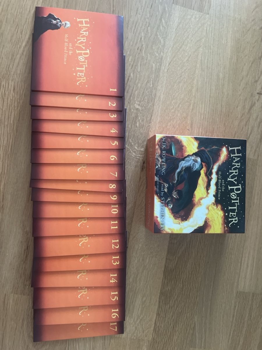 Audiolibri: Harry Potter audiobook CDs read by Stephen Fry Set – Nuovo (secondo la descrizione) da Bern venduto da oli_6r7s 3