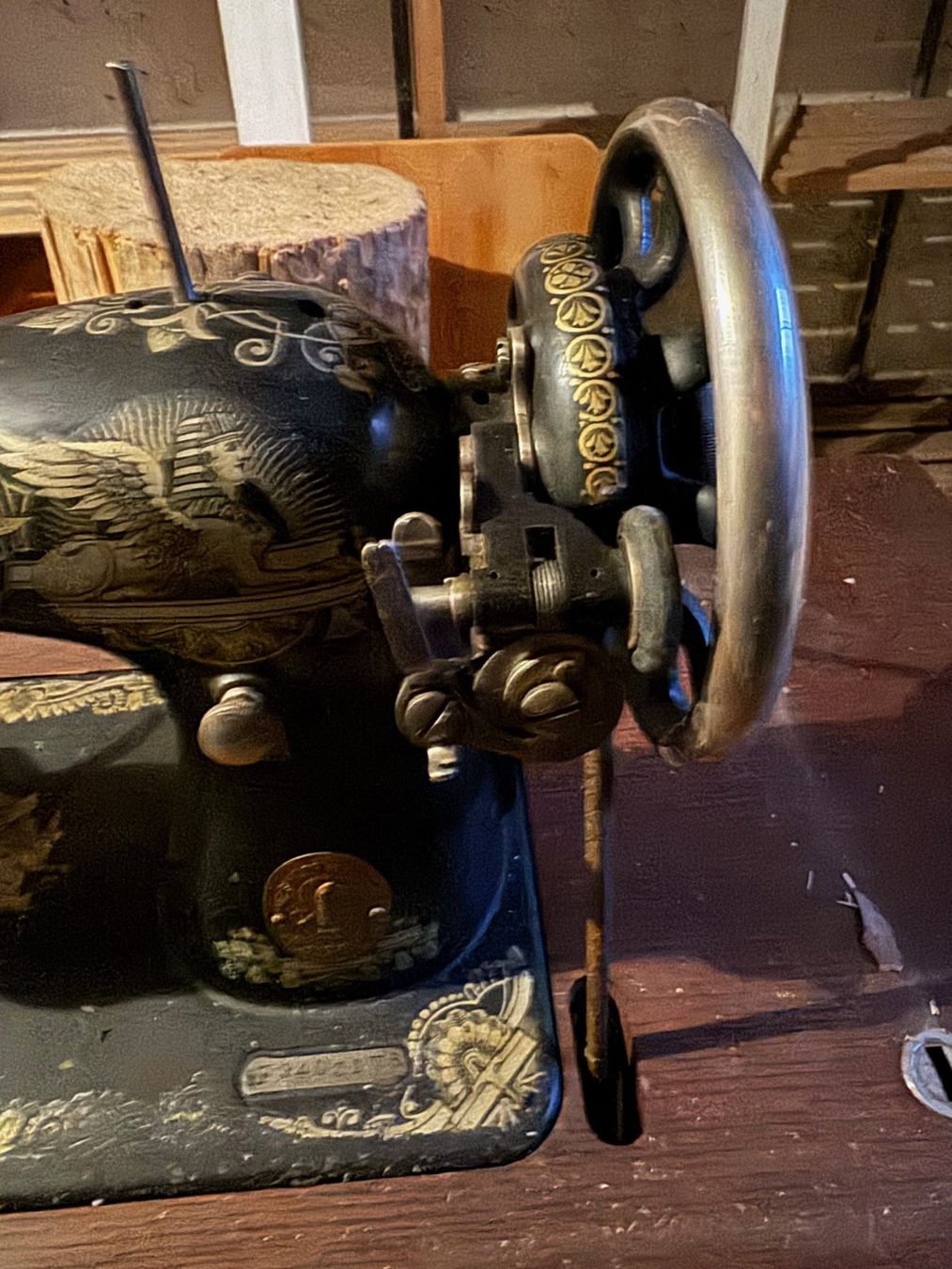 Singer Nähmaschinen: Nähmaschine Singer antik – Gebraucht aus Boll von Simpbon 4