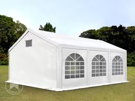 Profi-Partyzelt 3x6m weiss - NEU - inkl. allem Zubehör