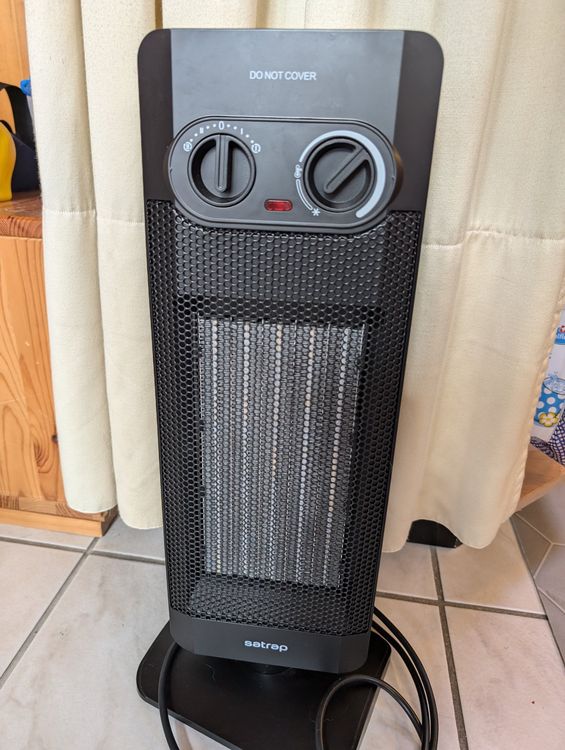 Heizlüfter Satrap Fan TH1, 2000W für kalte Tage (Gebraucht) in Dietwil ...