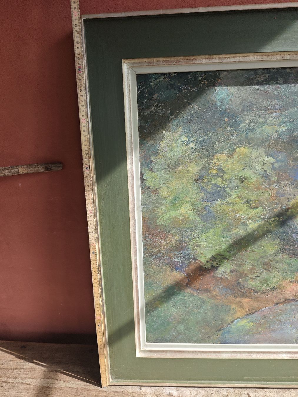 Dipinti: grosses Bild, Gemälde mit schönem Rahmen – Usato da Engwang venduto da mumbi88 2