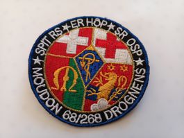 Écusson militaire suisse SPIT RS ER HOP Moudon 68/268