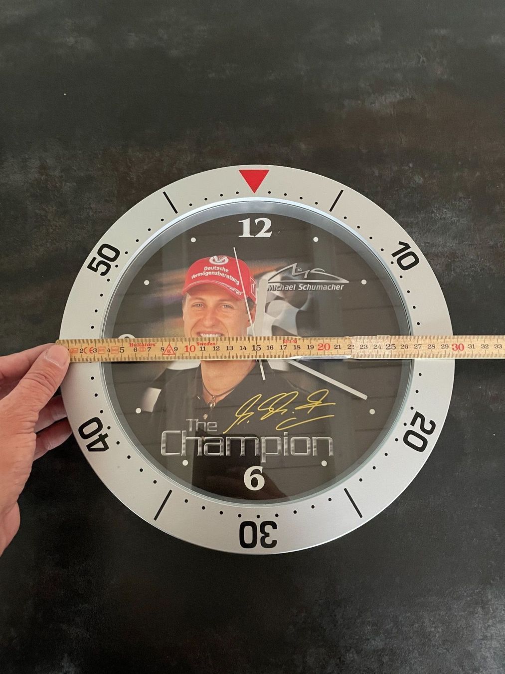 Stand- & Wanduhren: Horloge Murale Michael Schumacher – Gebraucht aus Vallamand von Bricbracbroc82 2
