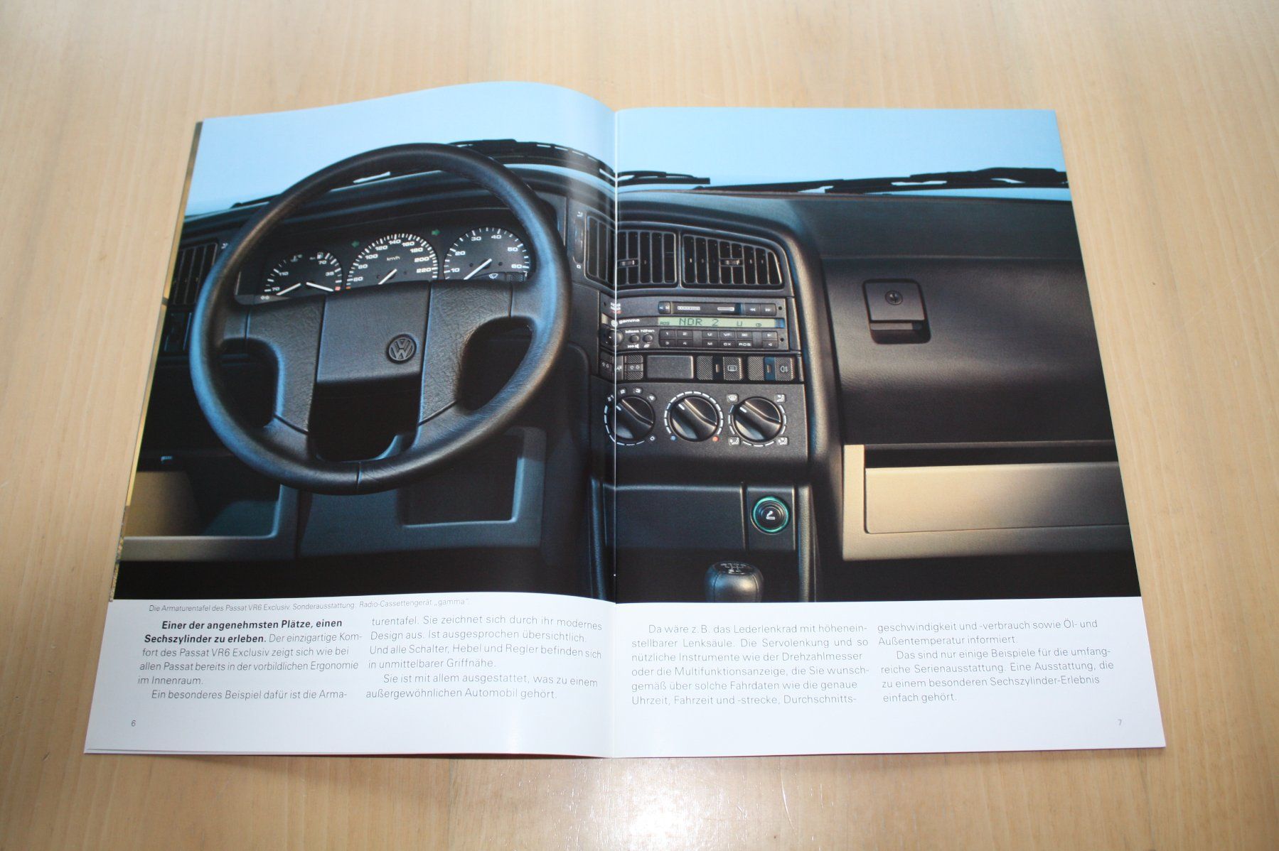 VW Documenti: VW Passat VR6 Prospekt 8/1992 – Usato da Wikon venduto da erwin400 3