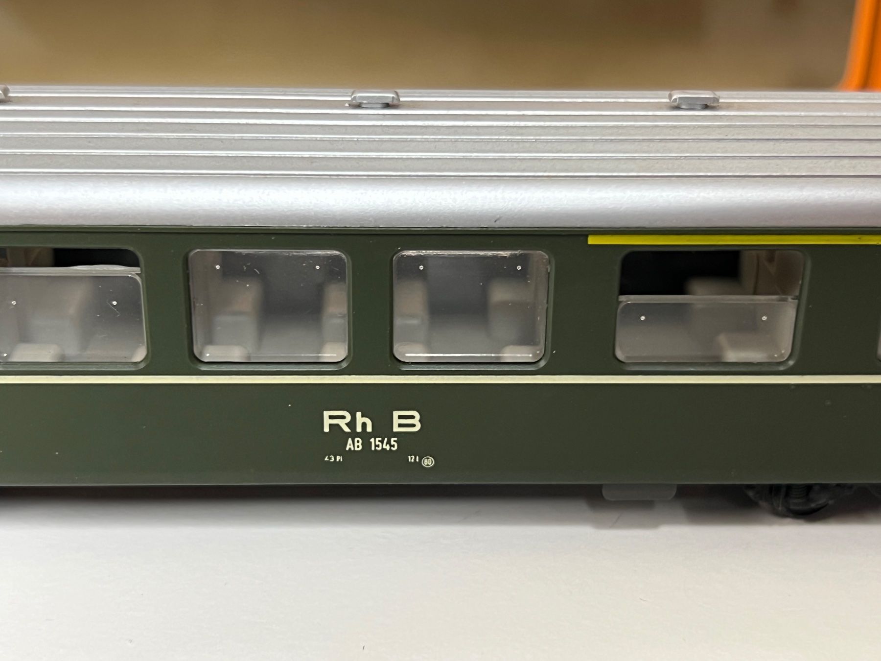 Bemo Modelleisenbahnen: Bemo AB 1545 RhB H0m – Gebraucht aus Neuenhof von ludovicco 2