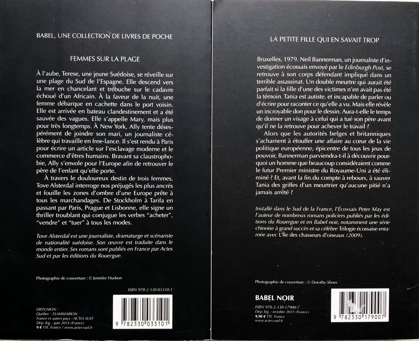 Bücher: 2 romans policiers éditions Babel Noir – Neu (gemäss Beschreibung) aus Le Crêt-p-Semsales von staglione69 1