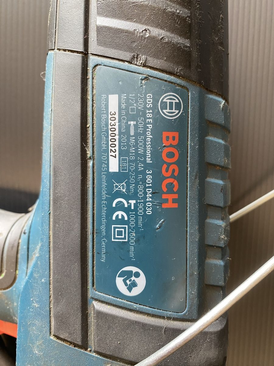 Tutte le macchine: Bosch GDS 18E Professional Schlagschrauber – Usato da Seeberg venduto da BestDeal_CH 2