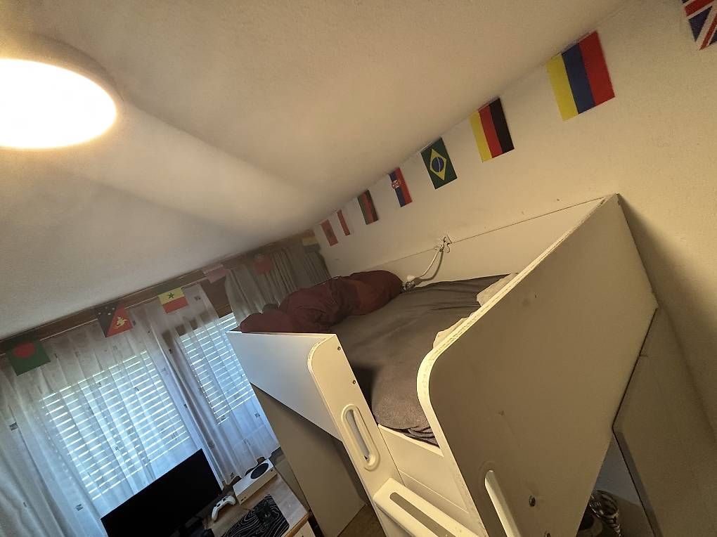 Letti: Hochbett mit Schreibtisch – Usato da Rickenbach ZH venduto da dimitri03 2