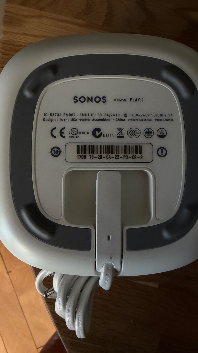 Sonos Haut-parleurs: Sonos Play 1 weiss – D'occasion à Zürich par SinPelo 2