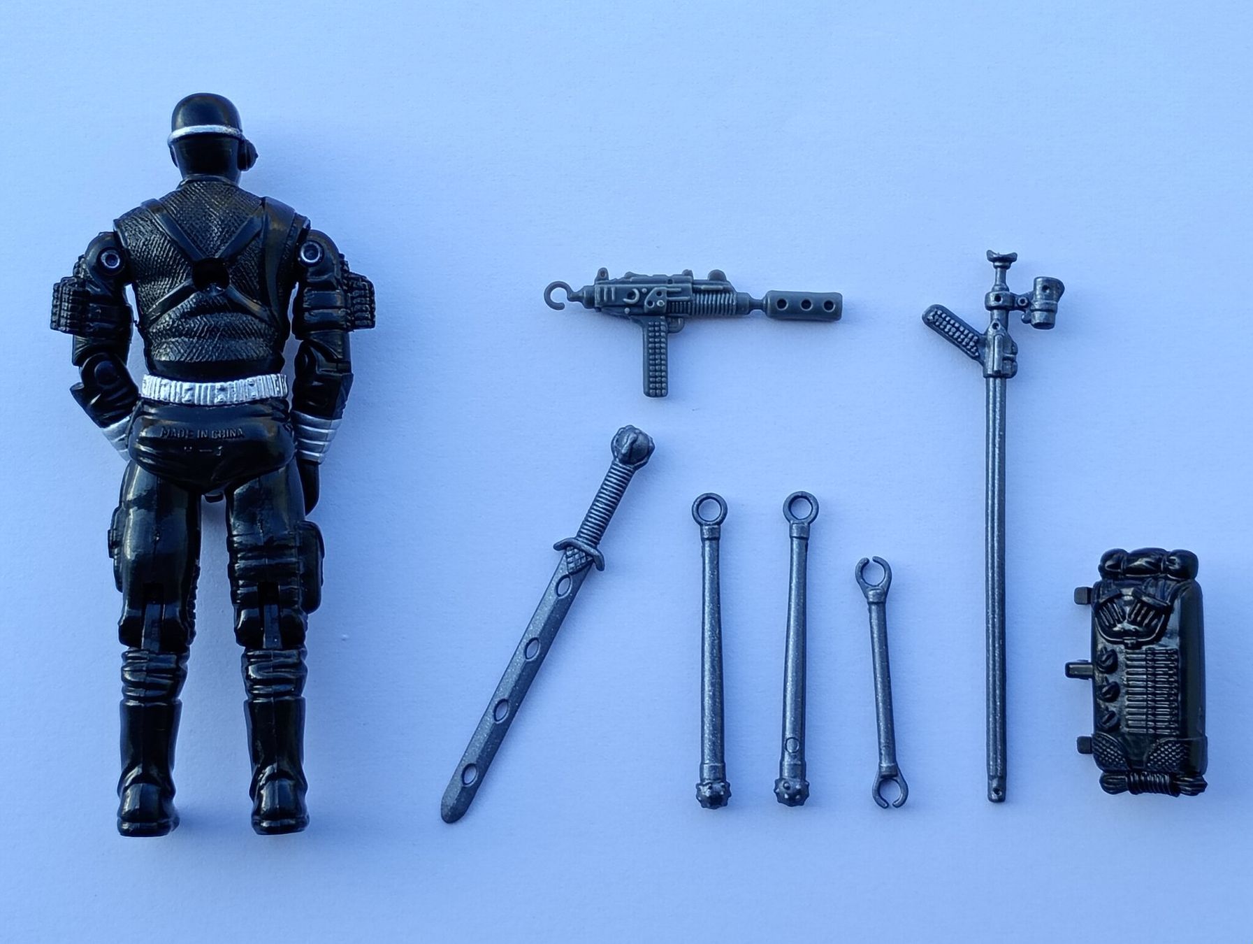 Hasbro Statuette: G.I.  Joe Snake Eyes 1989 – Usato da Möriken AG venduto da Vellas 1