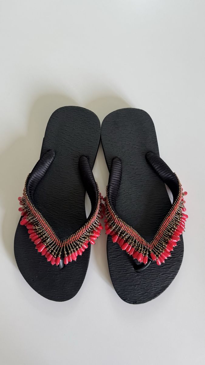 Scarpe da donna: Schwarze Flip Flops, Grösse 39/40 – Nuovo (secondo la descrizione) da Küsnacht ZH venduto da maryberryblue