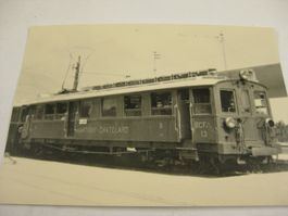 AK MC Triebwagen in Martigny CFF