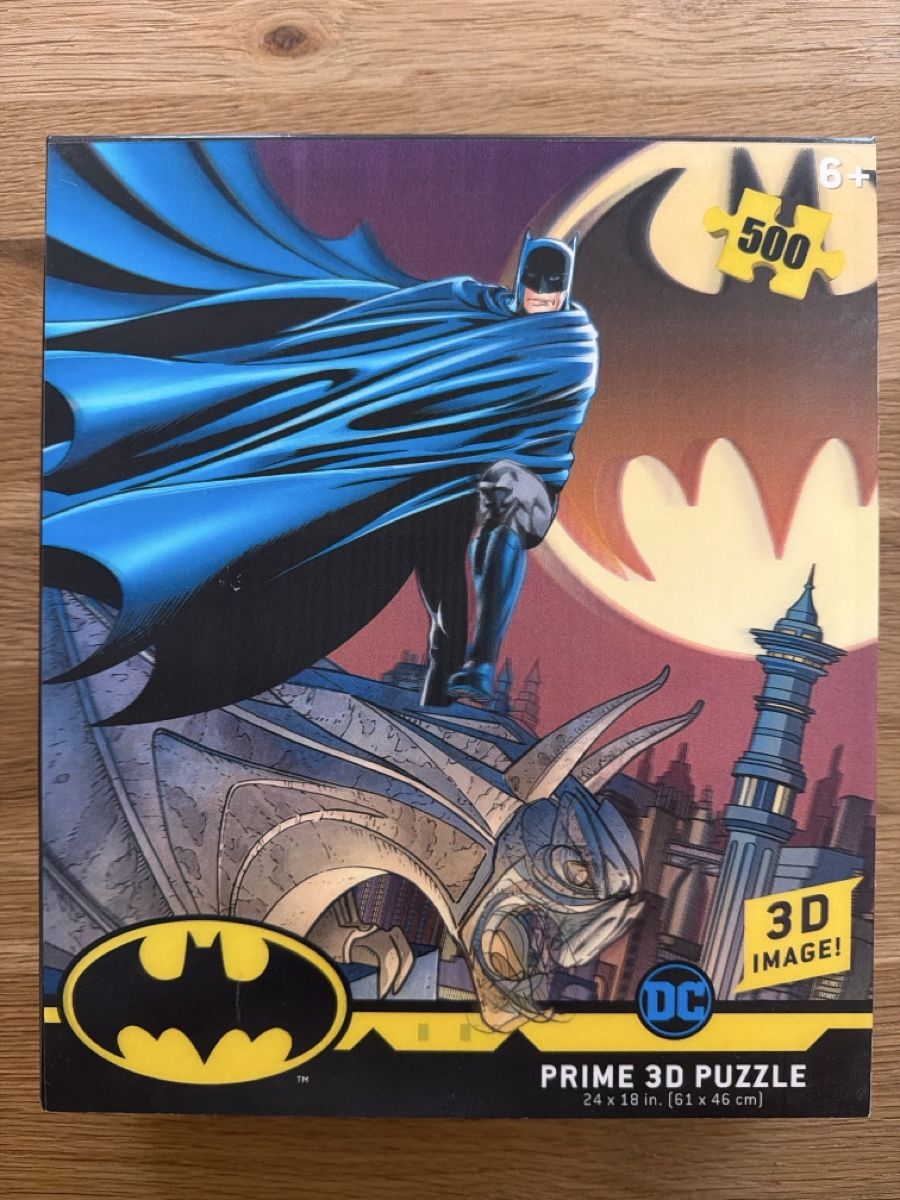 Puzzle: Puzzle 500 Batman 3D – Usato da Basel venduto da Touri94