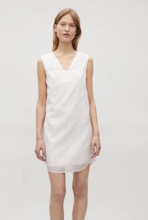 COS Kleid in Cremeweiß, Gr.40–Elegant, Sommerlich & Zeitlos