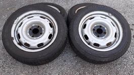 4pneus hiver michelin sur jantes