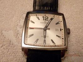 Candino, Quartz, 36 x 50 mm, die Uhr läuft, Gebrauchsspuren