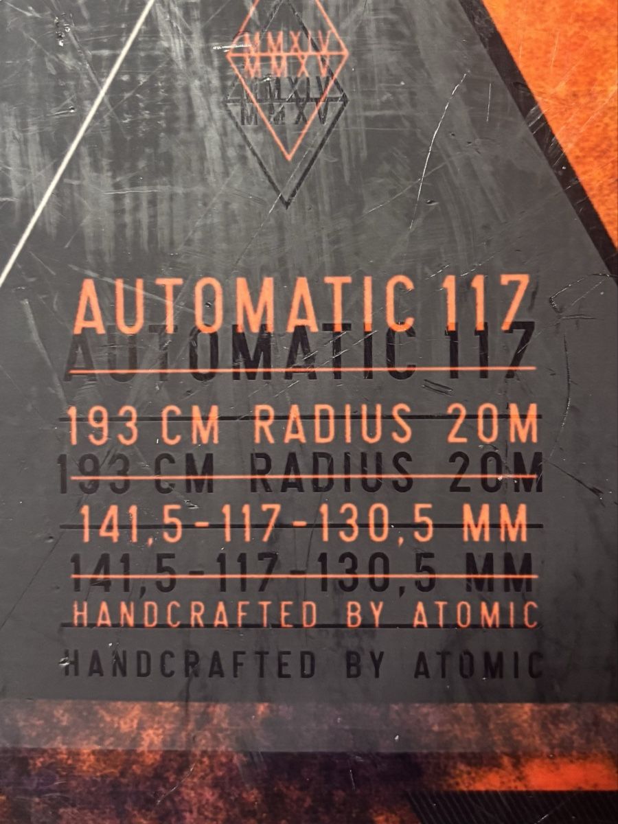 Atomic Sci: Ski freeride Atomic - Look Pivot – Usato da Bottens venduto da ickma 3