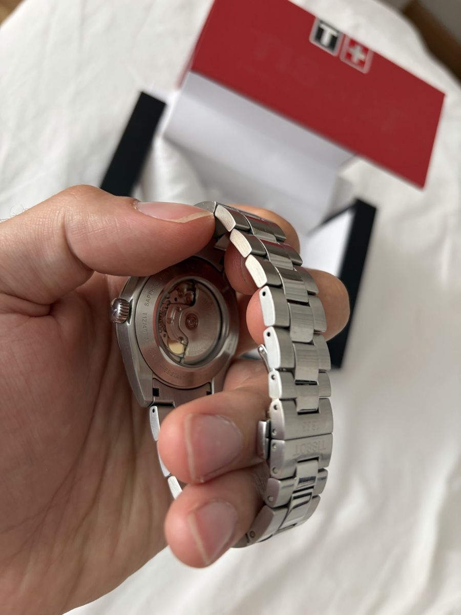 Tissot Uhren: Tissot Automatic Uhr 41mm Blau – Gebraucht aus Basel von bar_m8y6 3