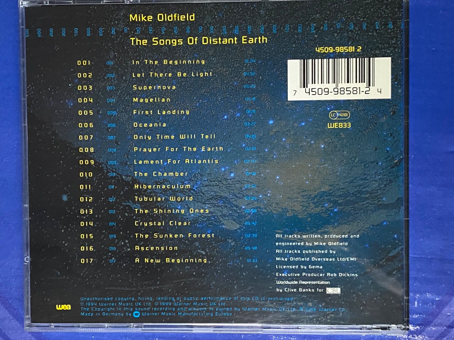 CDs: Mike Oldfield – D'occasion à Muri b. Bern par AdidasCollector 1