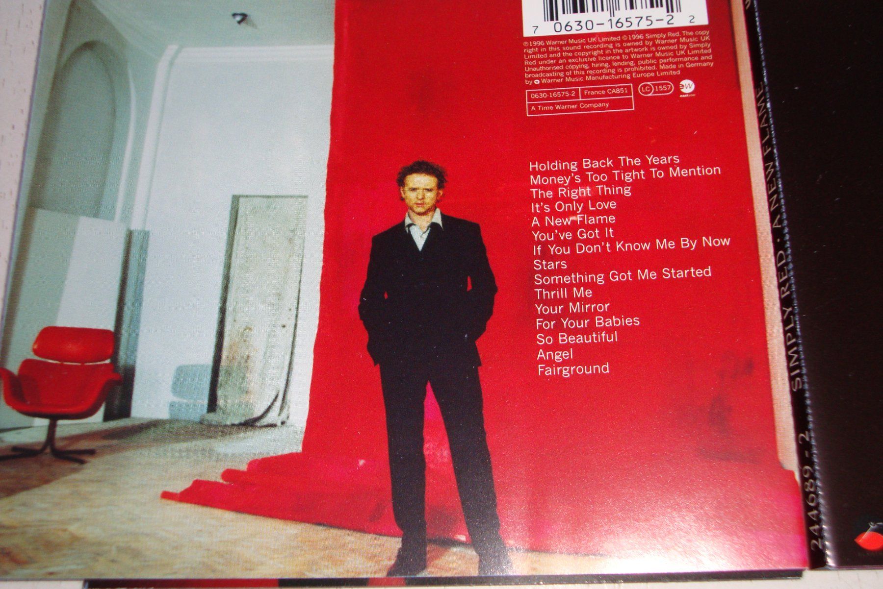 CD: 2CD's - Simply Red - Greates Hits & A New Flame – Usato da Unterbäch venduto da hiliq 2