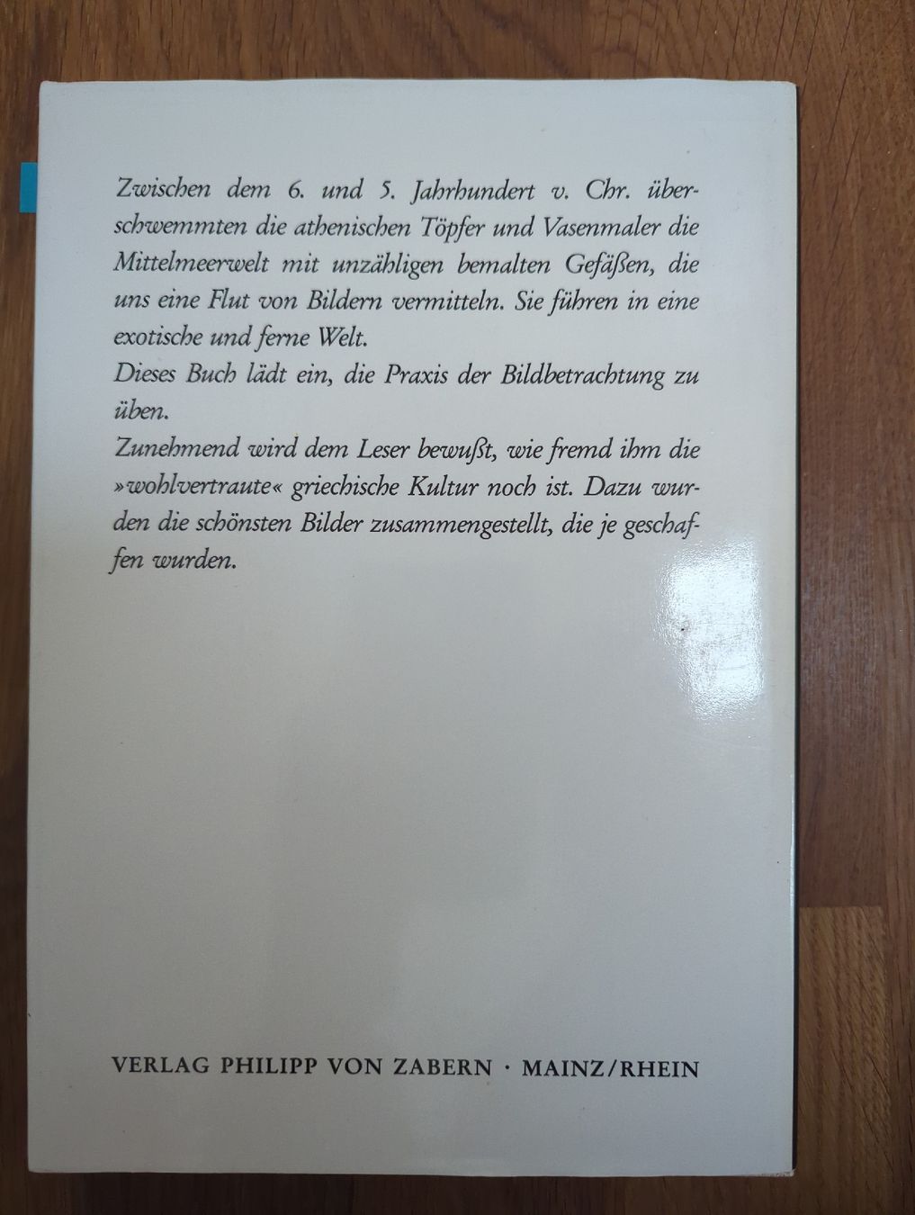Libri: Die Bilderwelt der Griechen – Usato da Dübendorf venduto da luzi_8810 1