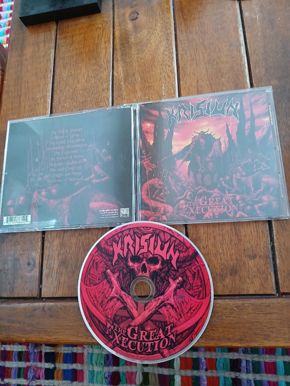 CDs: krisiun- the great... – Gebraucht aus St-Cergue von VeganWarrior