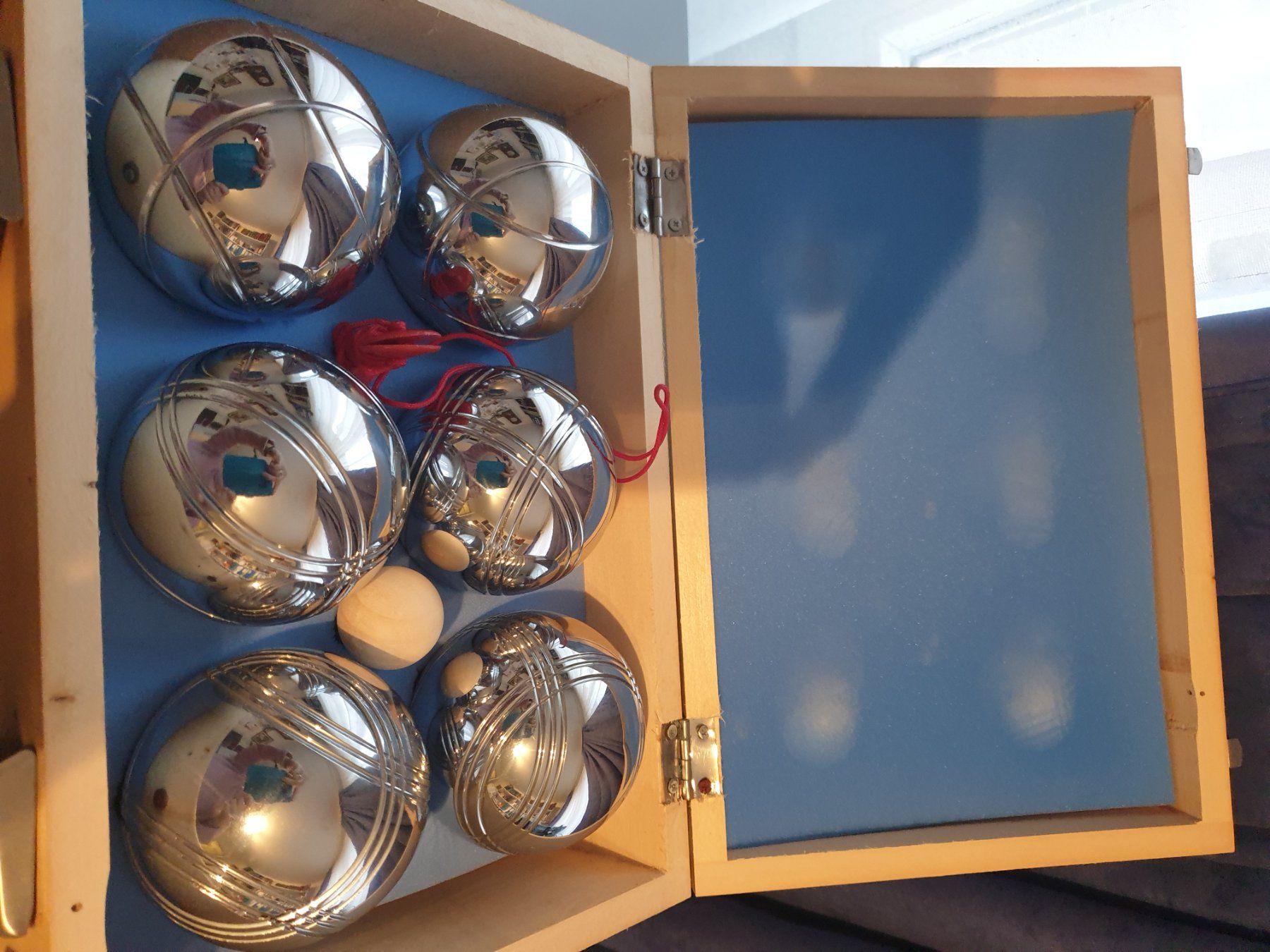 Spiele: Boccia_Set – Neu und originalverpackt aus Hünenberg See von Josefina