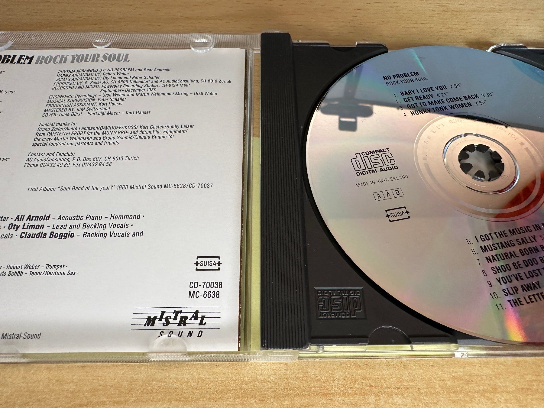 CD: No Problem – Rock Your Soul – Usato da Rikon im Tösstal venduto da Alpenmutz 2
