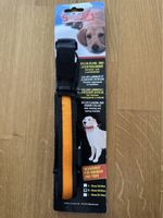 Nylon Leucht- und Blinkhalsband Hund 