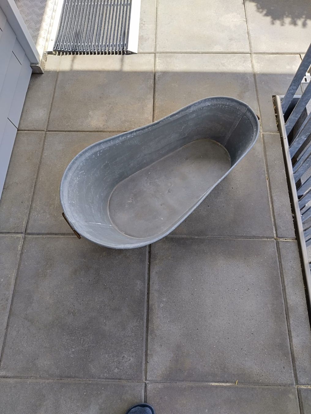 Vasche da bagno: Zink Badewanne – Usato da Küsnacht ZH venduto da Hans.45 2