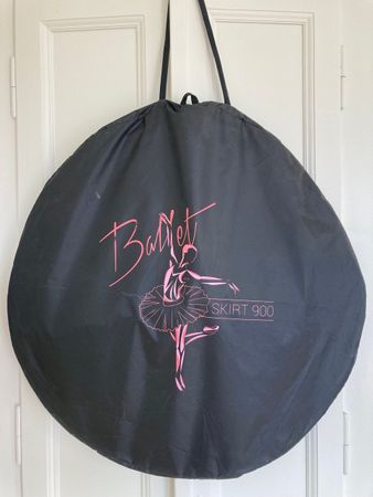 Tutu plateau en tulle noir 12 ans