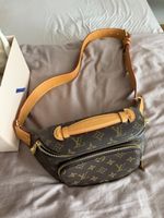 Sac banane Louis Vuitton monogramme toile marron
