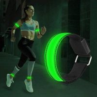 Leuchtarmband Joggen im Dunkeln (Set 2 Stk.) rot oder weiss