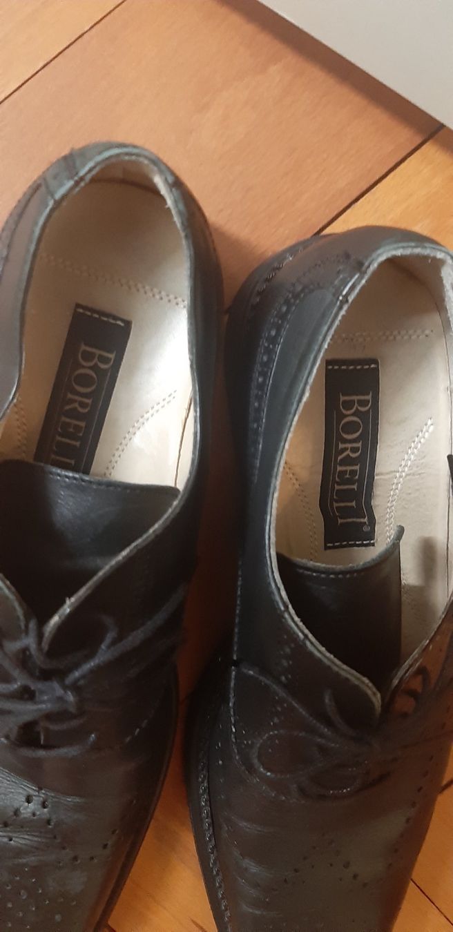 Herrenschuhe: Borelli elegante Schuhe LEDER Gr. 43 – Neu (gemäss Beschreibung) aus Zürich von Venecia25 1