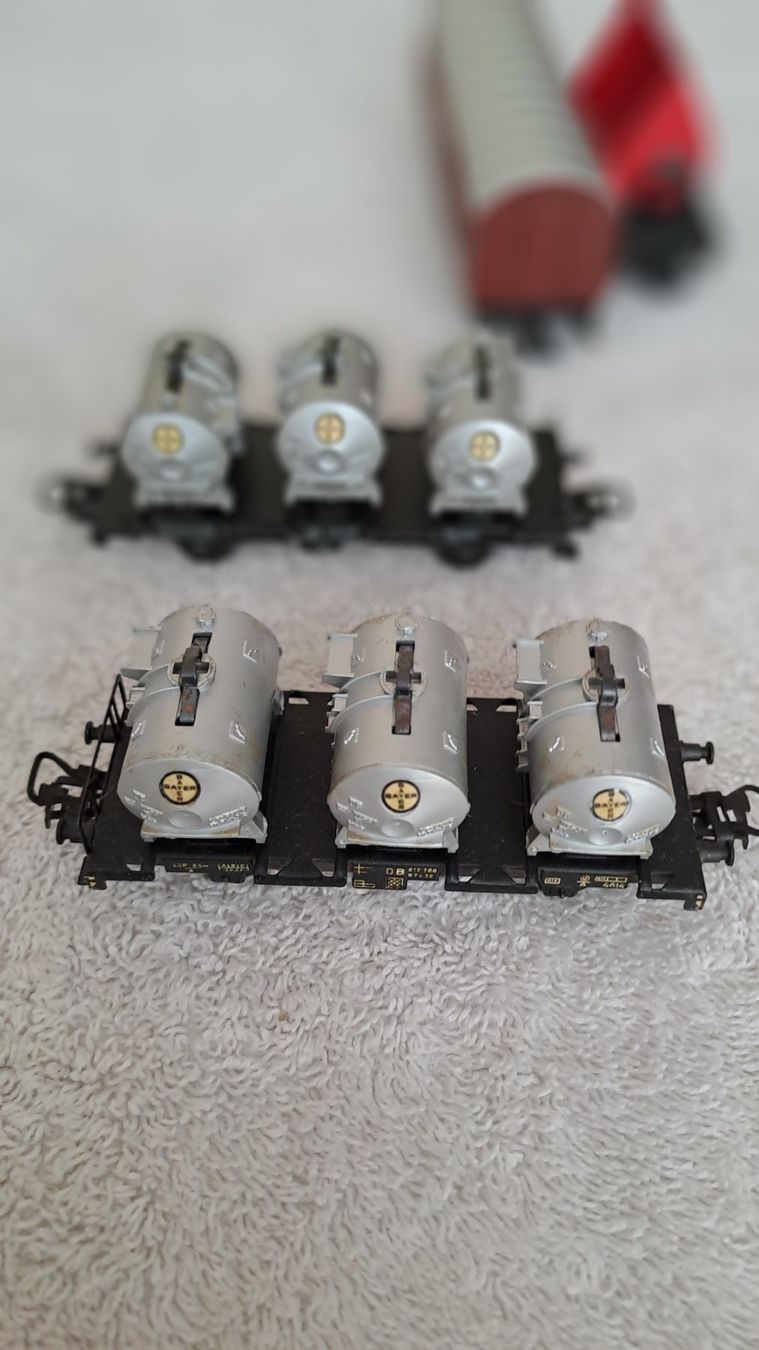 Märklin Modelleisenbahnen: Märklin 9 Güterwagen H0 WS/21 – Gebraucht aus Winterthur von Riebeli333 4