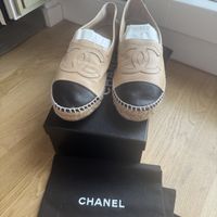 Chanel espadrilles flats size 38