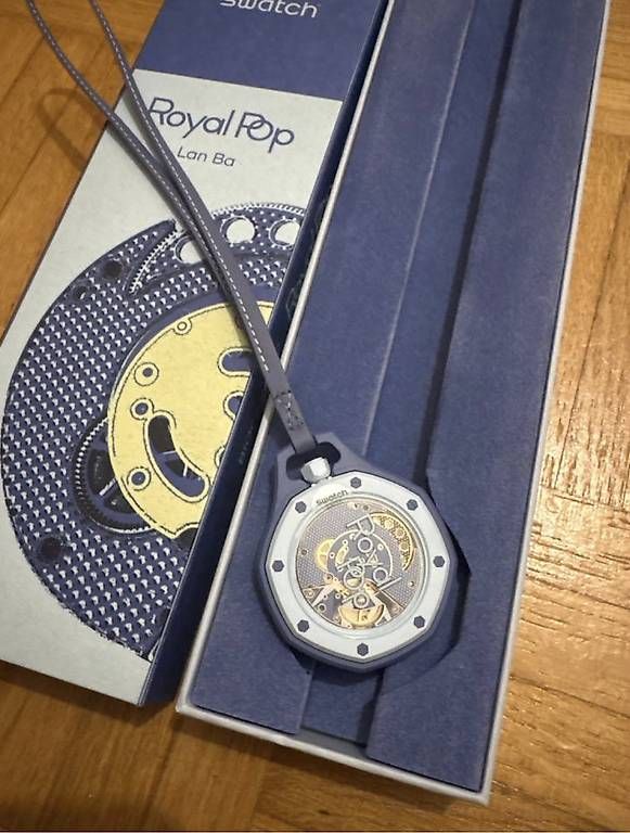 Orologi: Swatch X AP - Lan Ba - Royal Pop - Full Set  – Usato da Carouge GE venduto da mvi_8xfx 4