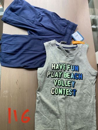 Set t-shirt short neuf 116