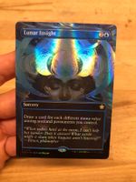 MTG Lunar Insight Mana foil Rare EN NM Foundations 2024