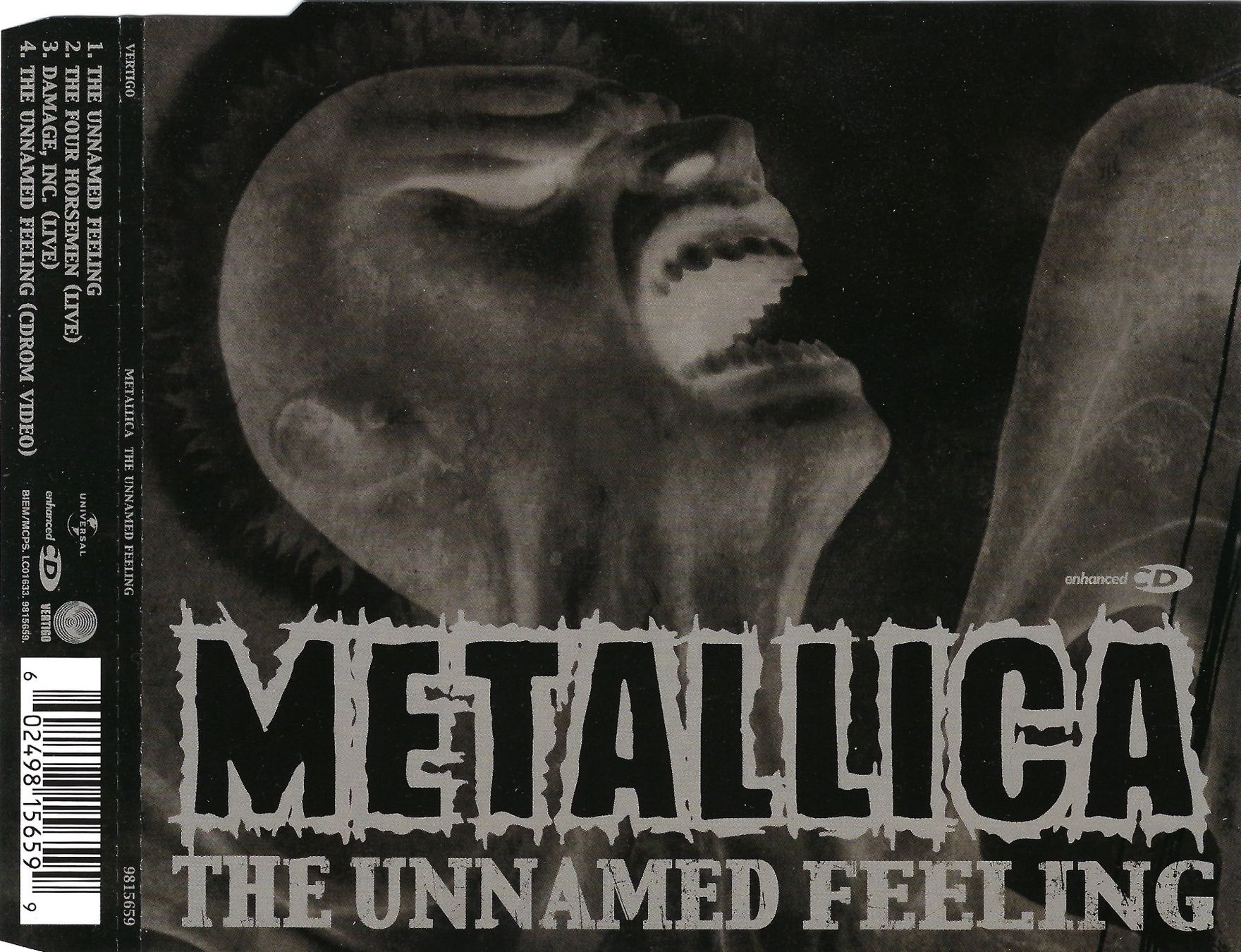 CDs: CD-Single: METALLICA - The Unnamed Feeling – Gebraucht aus Rotkreuz von groeli69