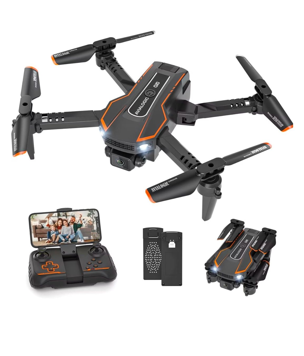 RC Kits de montage: Avialogic RC Quadcopter Drohne mit Kamera – D'occasion à Luzern par Najm_A