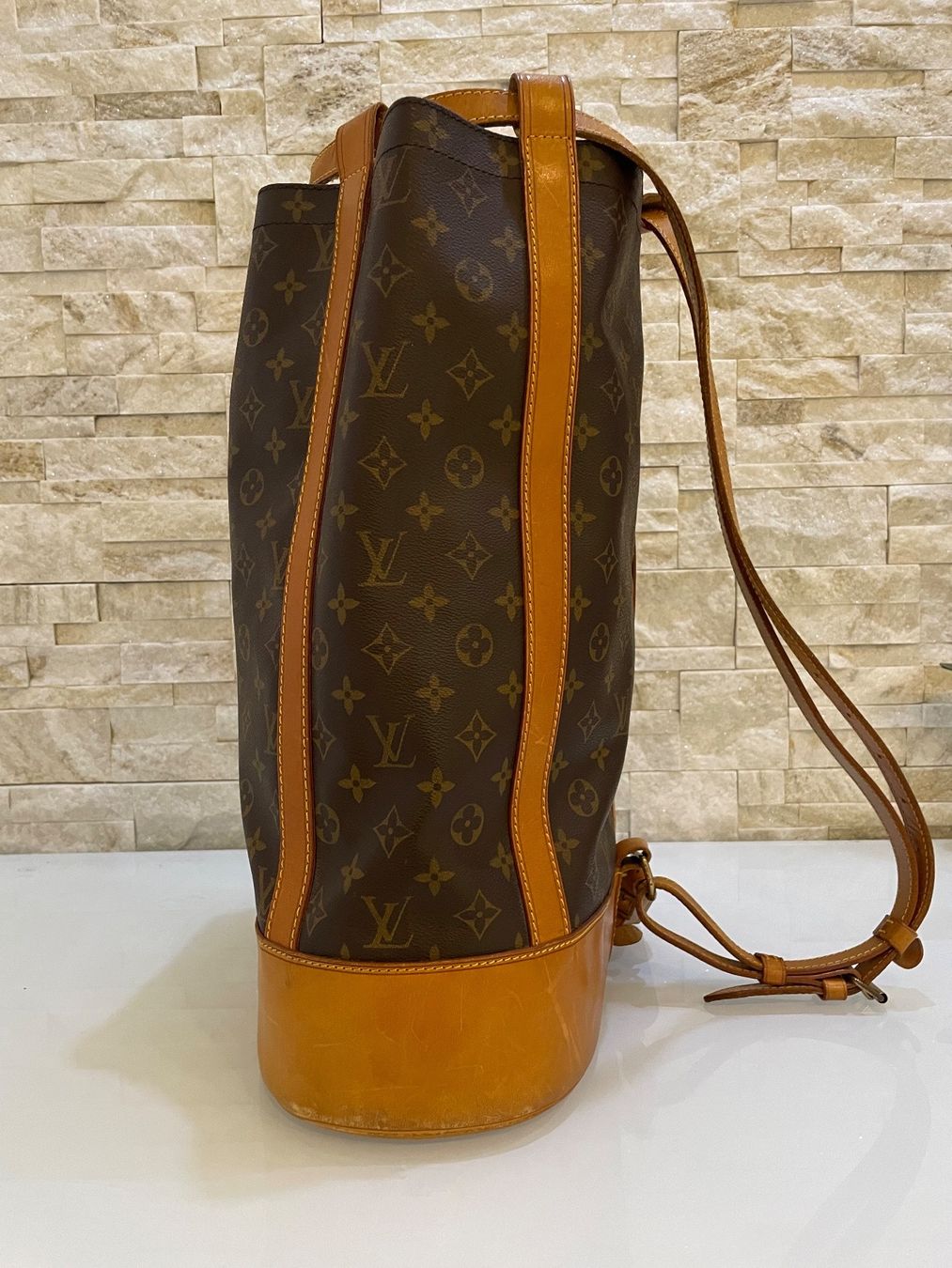 Louis Vuitton Borse da donna: Louis Vuitton Randonnée Canvas - Nr. 55 – Usato da Hittnau venduto da LuxAndMore 1