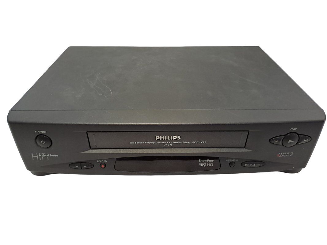 Philips Aufnahmegeräte: PHILIPS VHS Recorder VR 675 – Gebraucht aus Männedorf von Restwert_Maennedorf