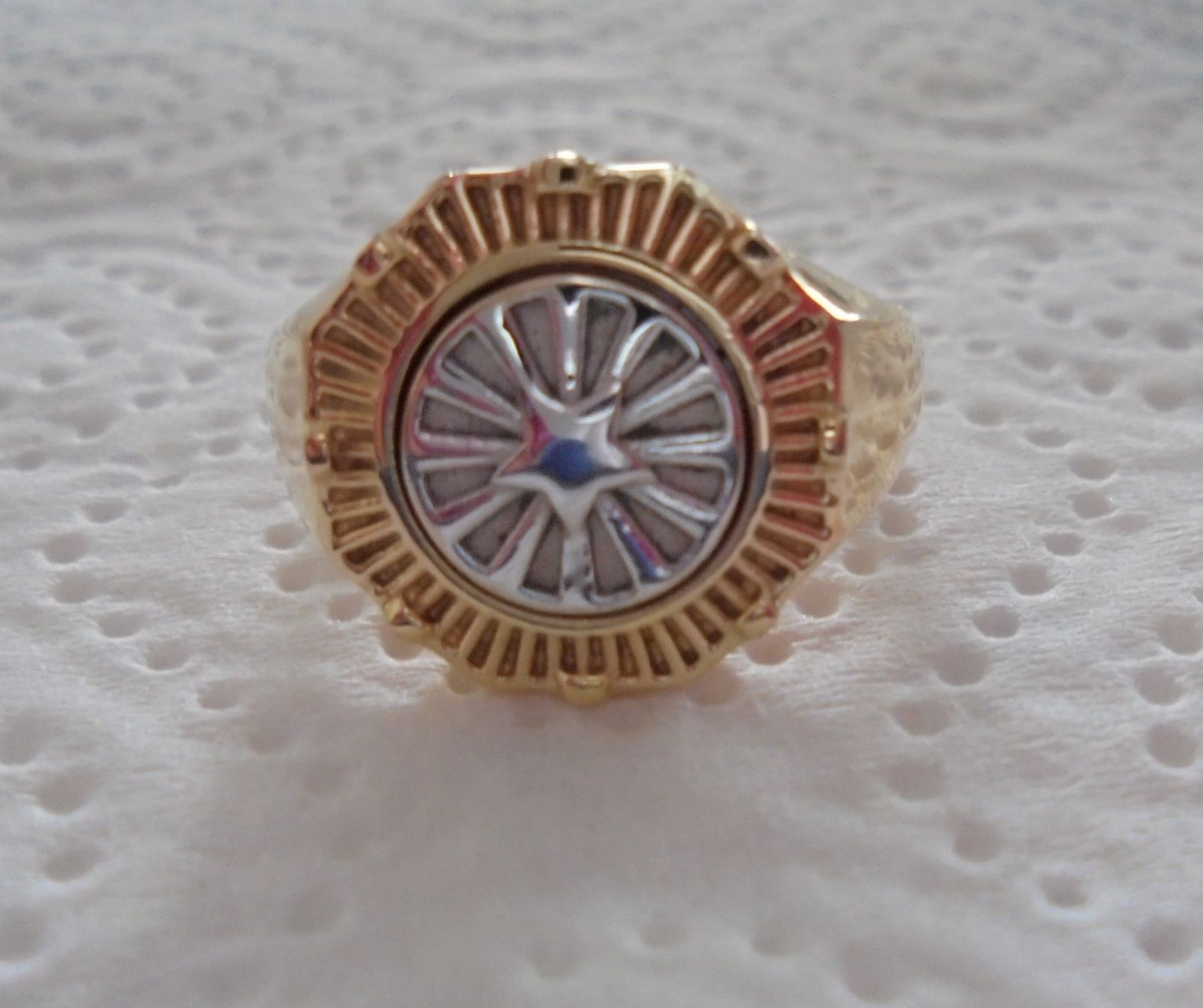 Ringe: Echtschmuck: Silberring Unisex, vergoldet / 56 – Neu (gemäss Beschreibung) aus Zuchwil von maumauchi 8