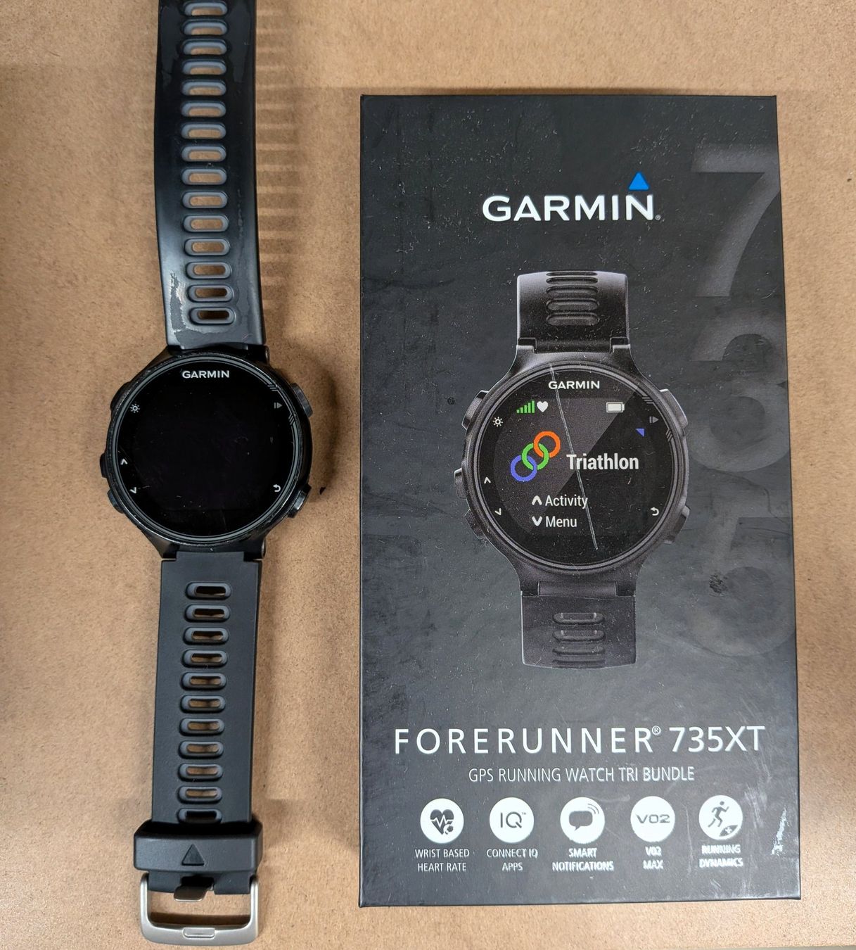 Garmin Smartwatch: Garmin Forerunner 735XT – komplettes Triathlon Tri-Bundle – Usato da Zürich venduto da Ueli20000 1